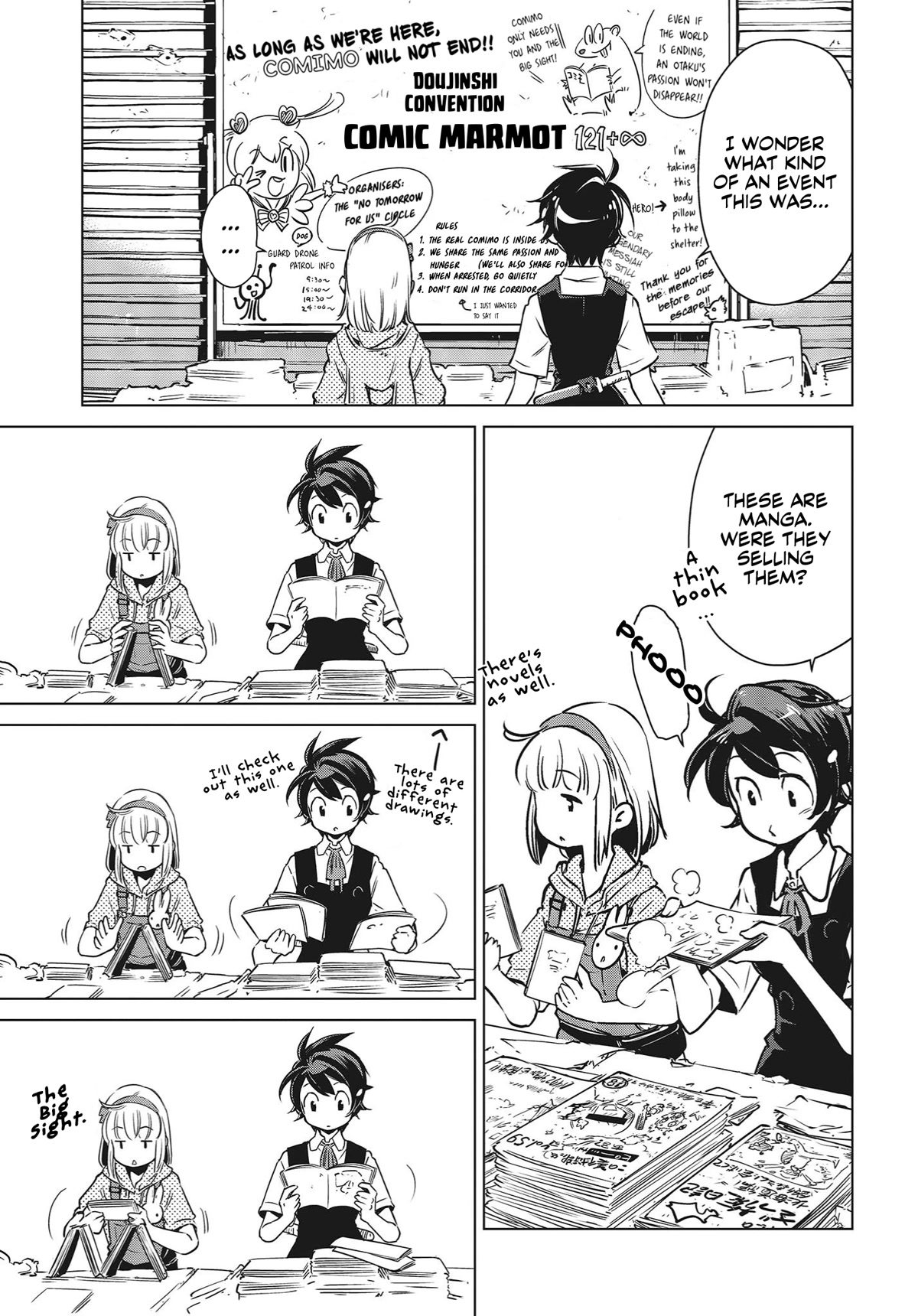 World's End Touring Chapter 4 page 24 - Chapter 4: Tokyo Big Sight, Part One