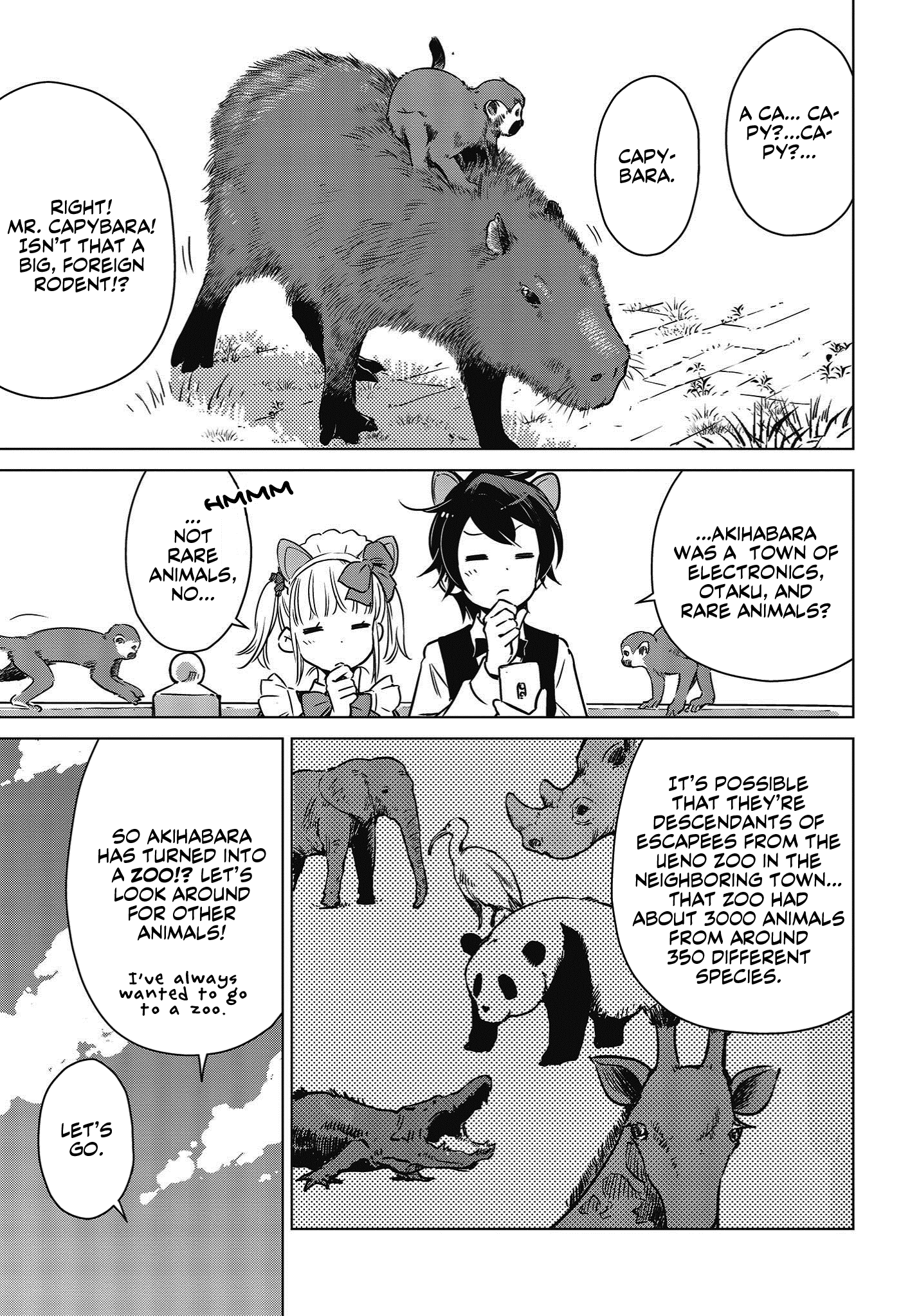 World's End Touring Chapter 6 page 14 - Chapter 6: Akihabara, Part One
