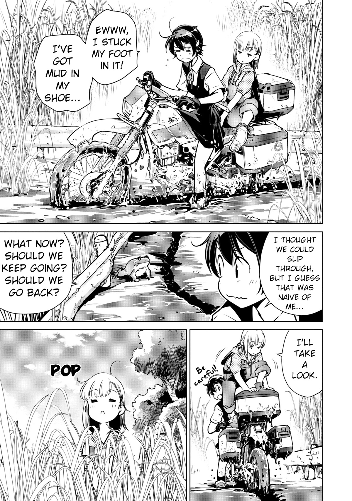 World's End Touring Chapter 8 page 3 - Chapter 8: Nagareyama, The Tone Canal