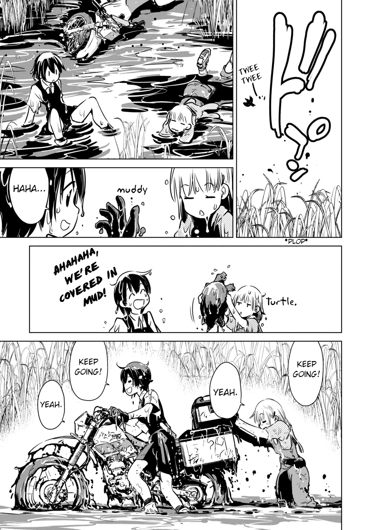World's End Touring Chapter 8 page 6 - Chapter 8: Nagareyama, The Tone Canal