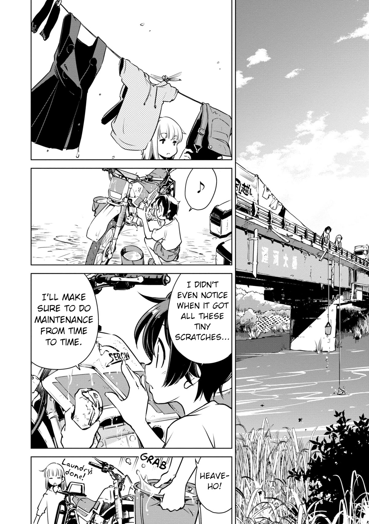 World's End Touring Chapter 8 page 7 - Chapter 8: Nagareyama, The Tone Canal