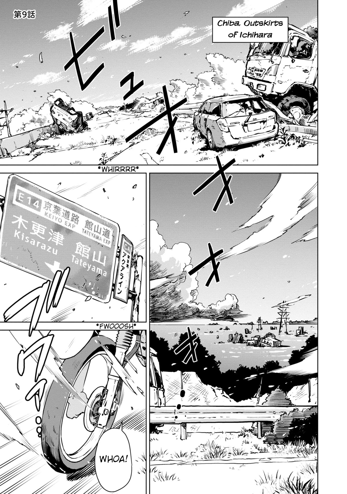 World's End Touring Chapter 9 page 1 - Chapter 9: Chiba, Outskirts of Ichihara