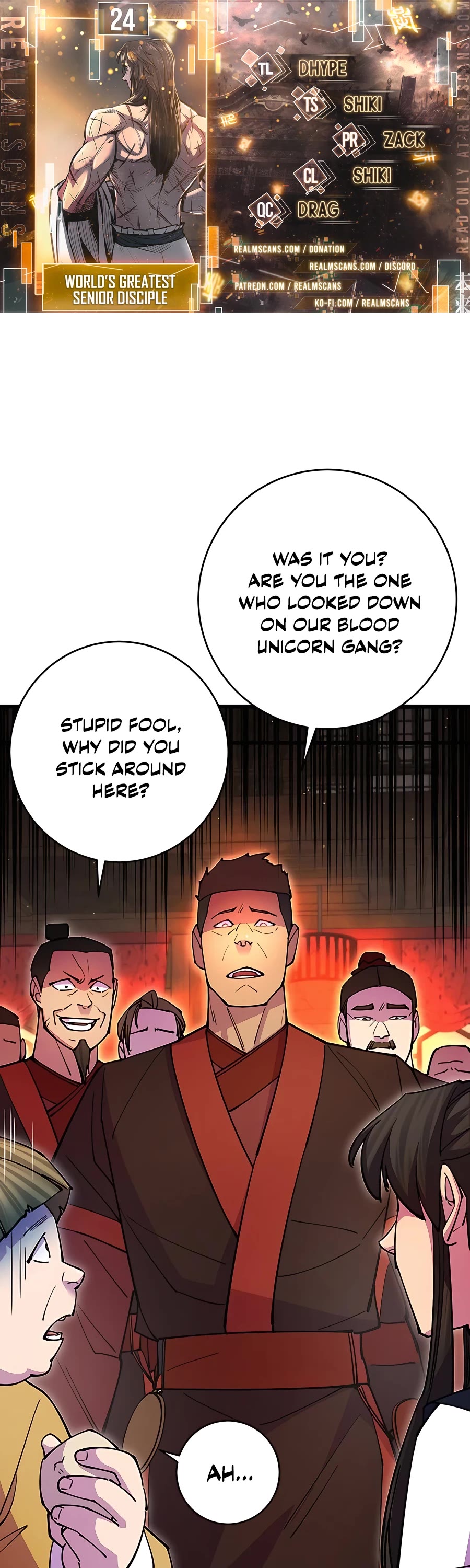 World’s Greatest Senior Disciple Chapter 24 page 1 - Chapter 24