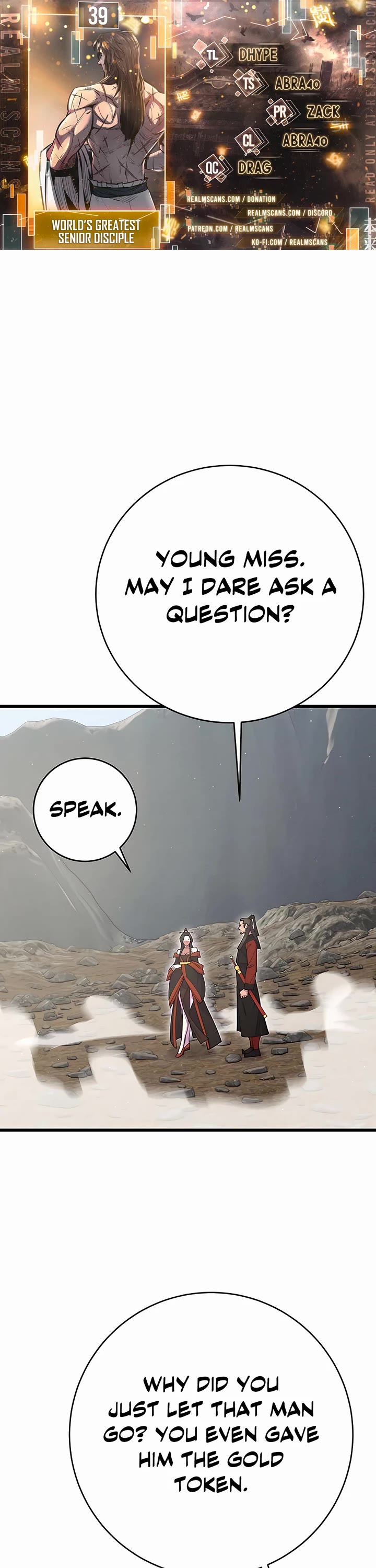 World’s Greatest Senior Disciple Chapter 39 page 1 - Chapter 39