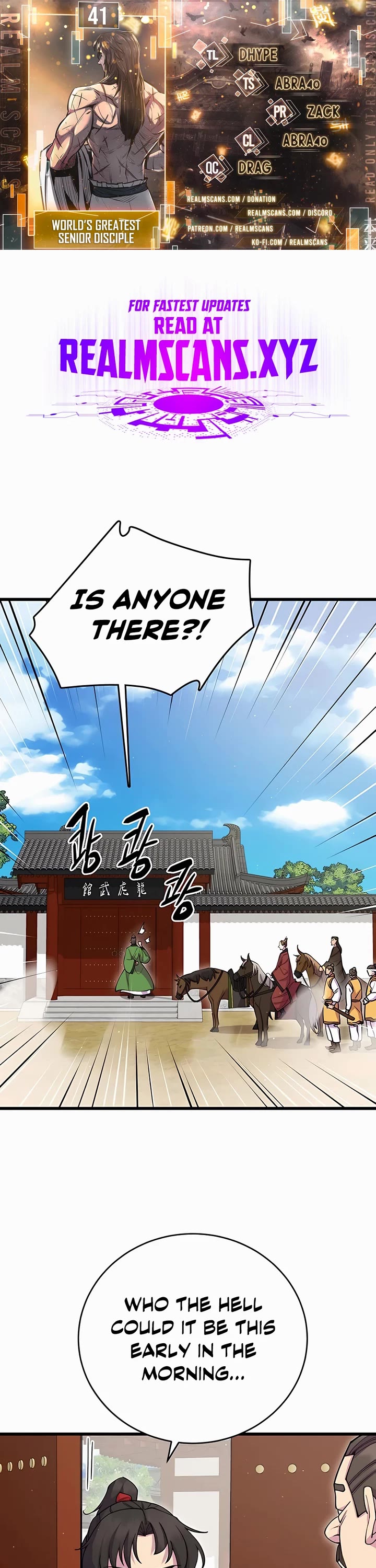 World’s Greatest Senior Disciple Chapter 41 page 1 - Chapter 41