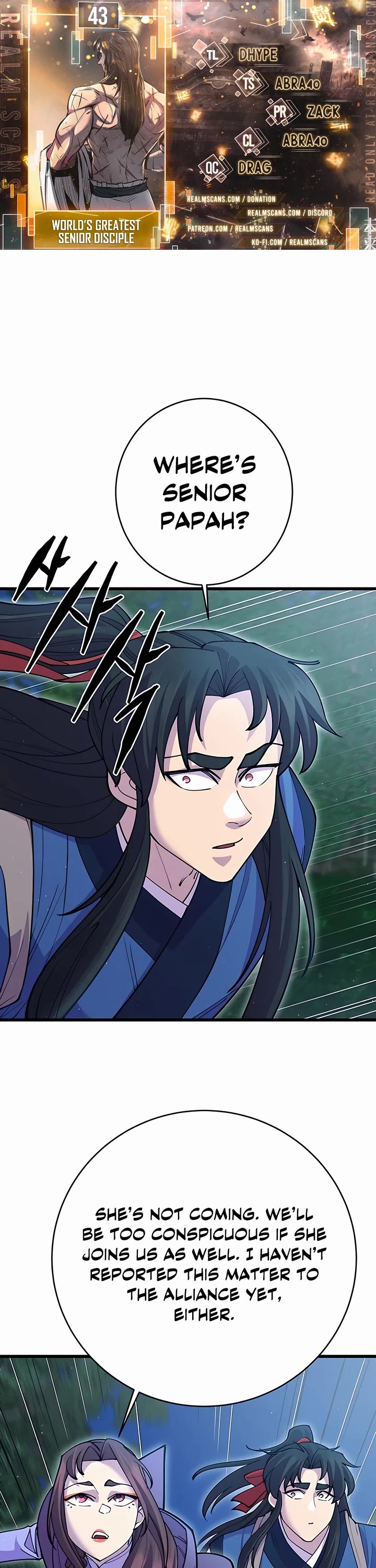 World’s Greatest Senior Disciple Chapter 43 page 1 - Chapter 43
