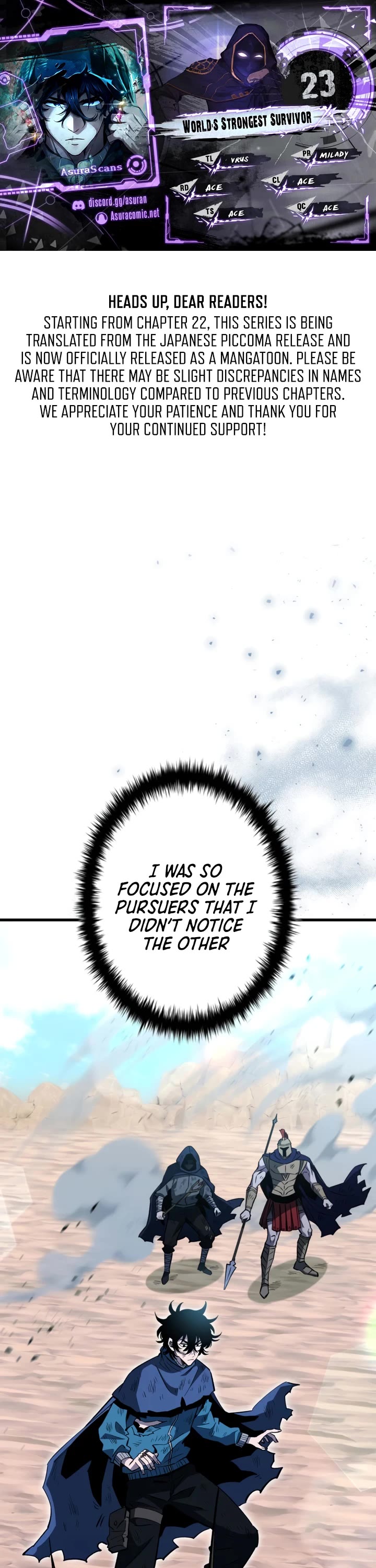 World's Strongest Survivor Chapter 23 page 1 - Chapter 23