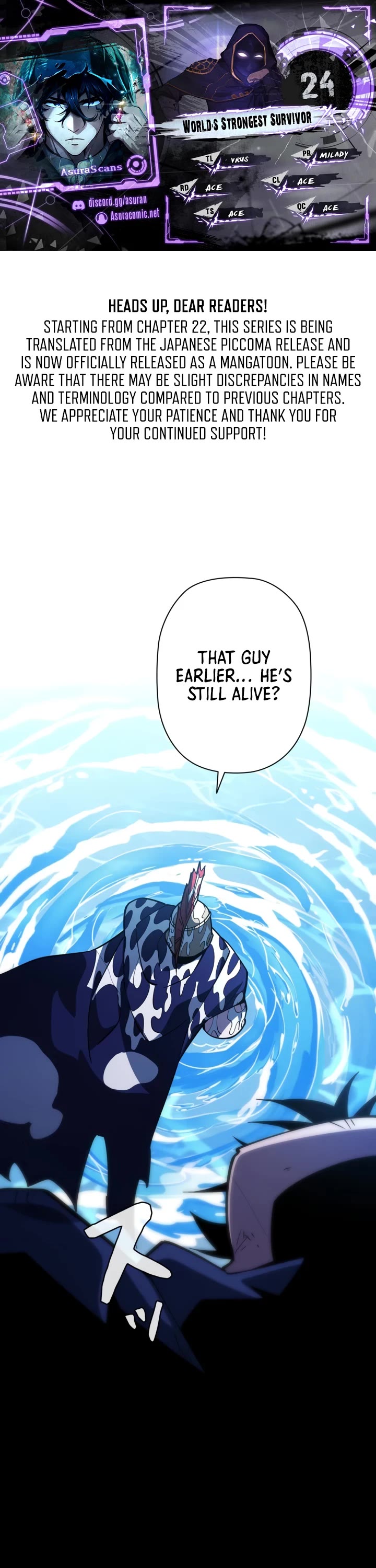World's Strongest Survivor Chapter 24 page 1 - Chapter 24