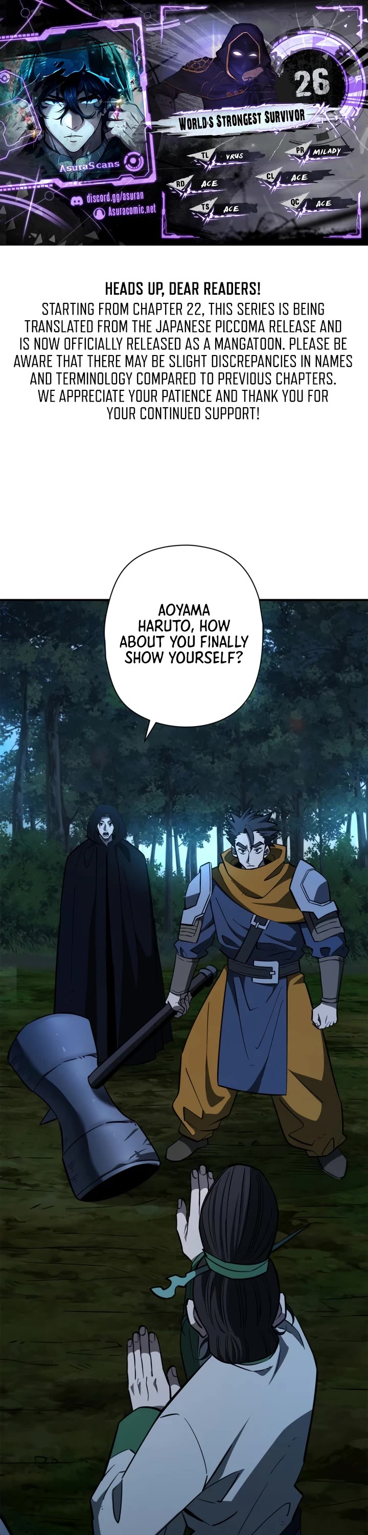 World's Strongest Survivor Chapter 26 page 1 - Chapter 26