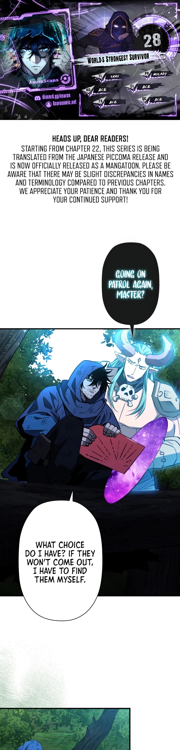 World's Strongest Survivor Chapter 28 page 1 - Chapter 28