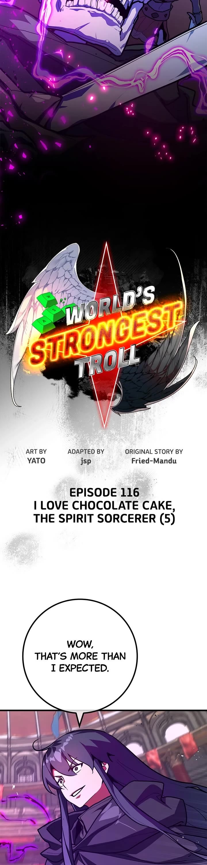 World's Strongest Troll Chapter 116 page 8 - Chapter 116: Ep. 116 - I Love Chocolate Cake, the Spirit Sorcerer (5)