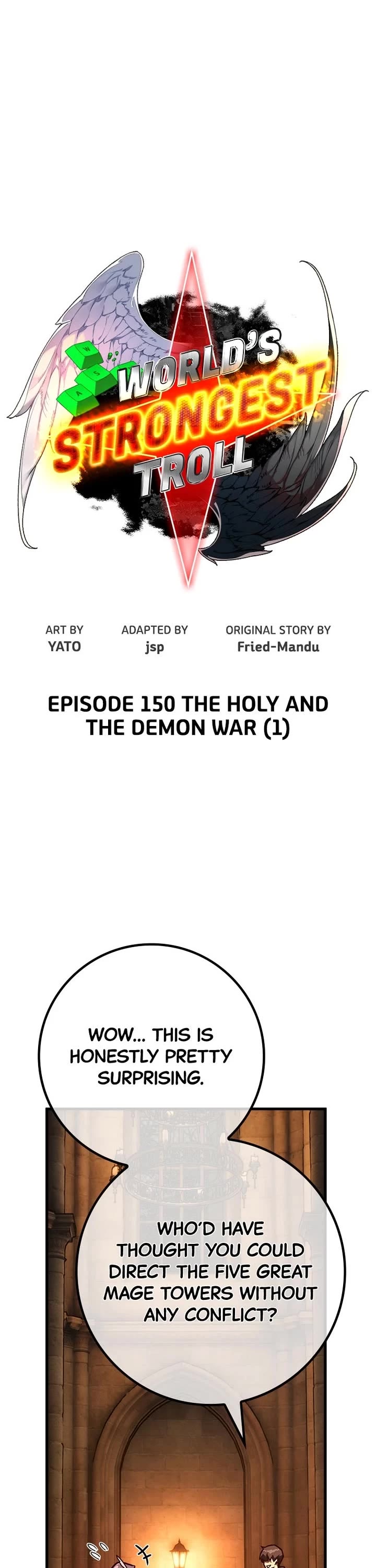 World's Strongest Troll Chapter 150 page 8 - Chapter 150: Ep. 150 - The Holy and the Demon War (1)