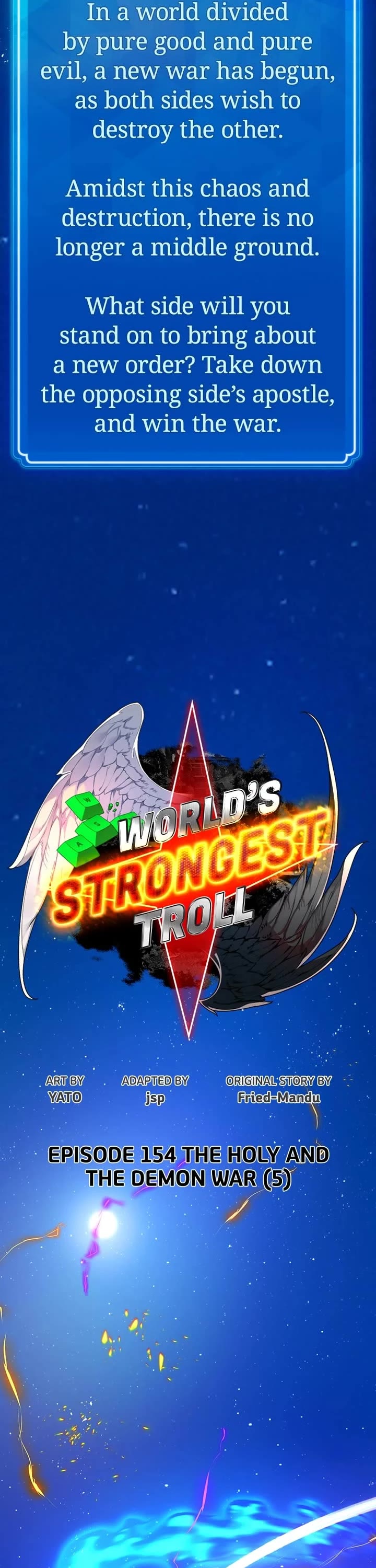 World's Strongest Troll Chapter 154 page 12 - Chapter 154: Ep. 154 - The Holy and the Demon War (5)