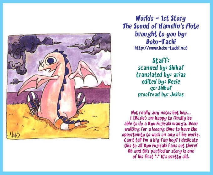 Worlds Chapter 1 page 1 - Chapter 1 : Sound of Hamelins Flute