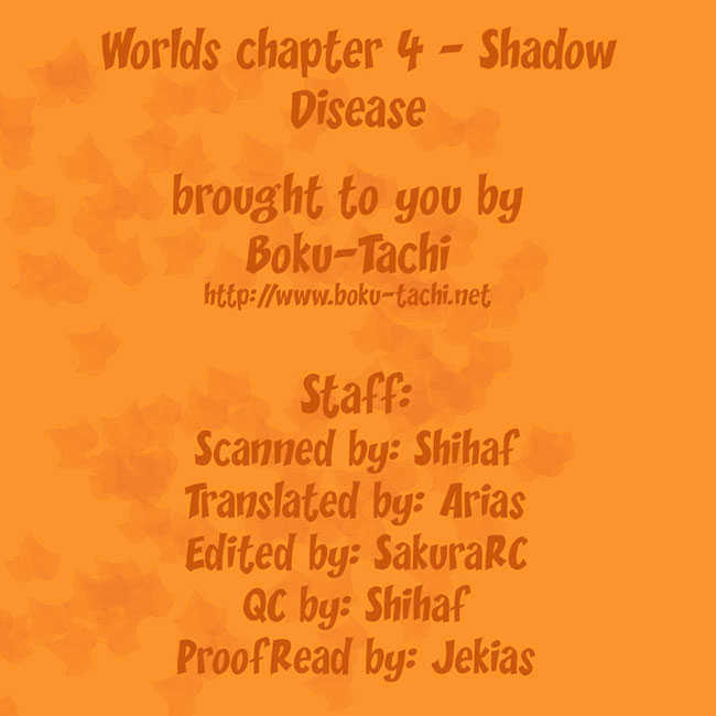 Worlds Chapter 4 page 1 - Chapter 4 : Shadow Disease