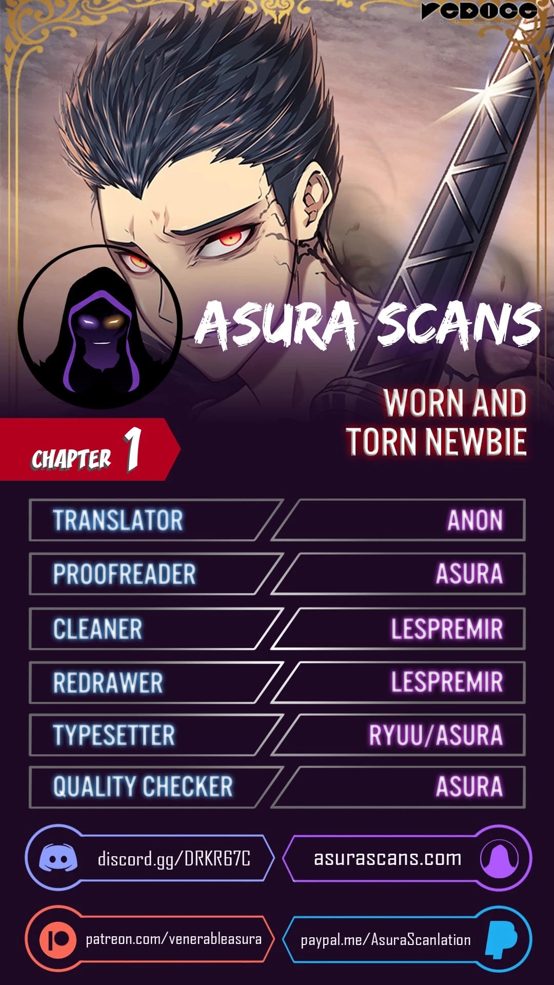Worn and Torn Newbie Chapter 1 page 1 - Chapter 1