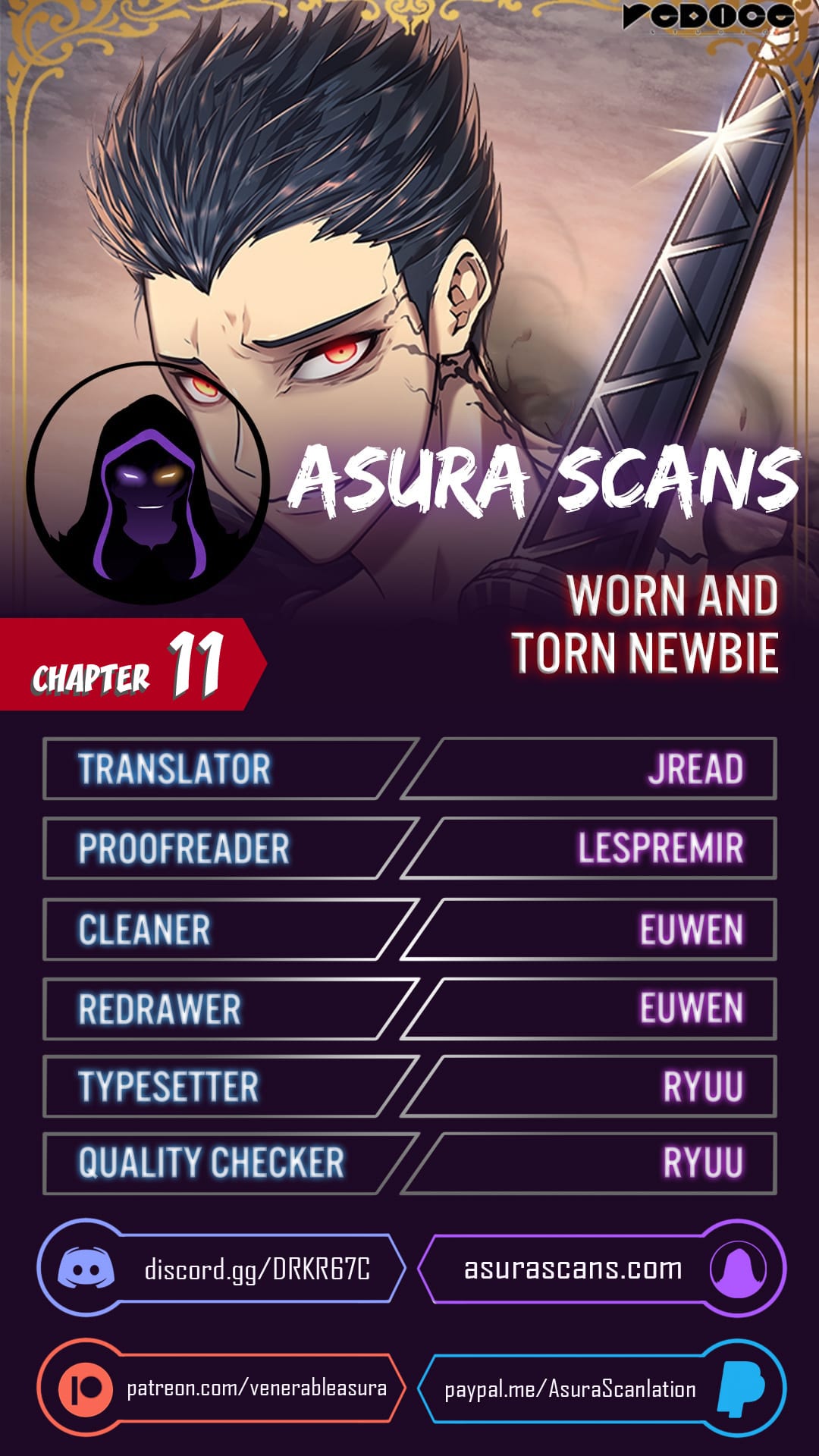 Worn and Torn Newbie Chapter 11 page 1 - Chapter 11