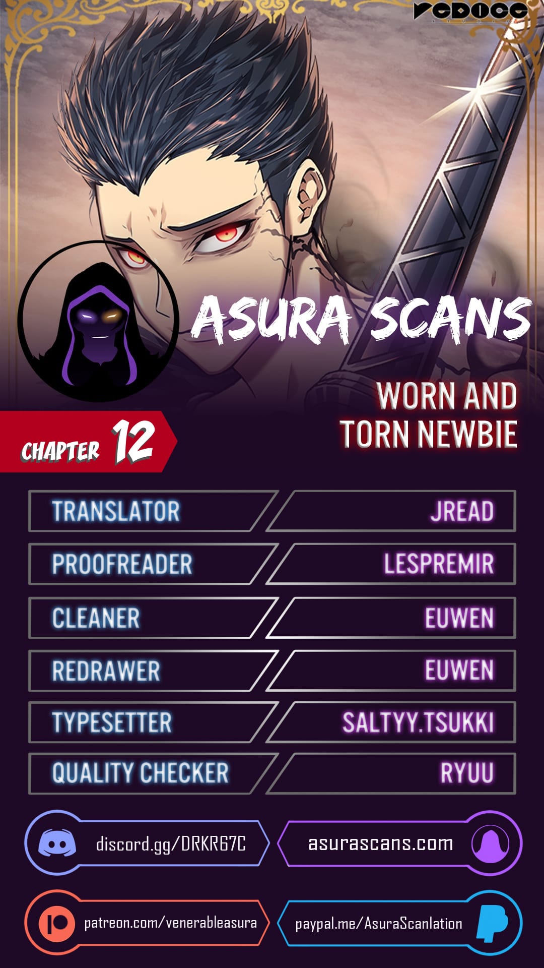 Worn and Torn Newbie Chapter 12 page 1 - Chapter 12