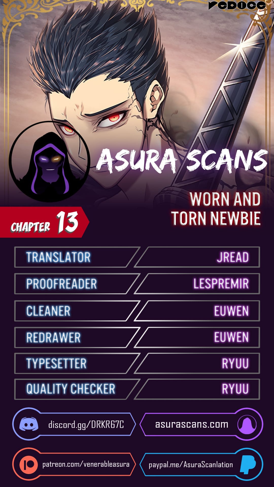 Worn and Torn Newbie Chapter 13 page 1 - Chapter 13