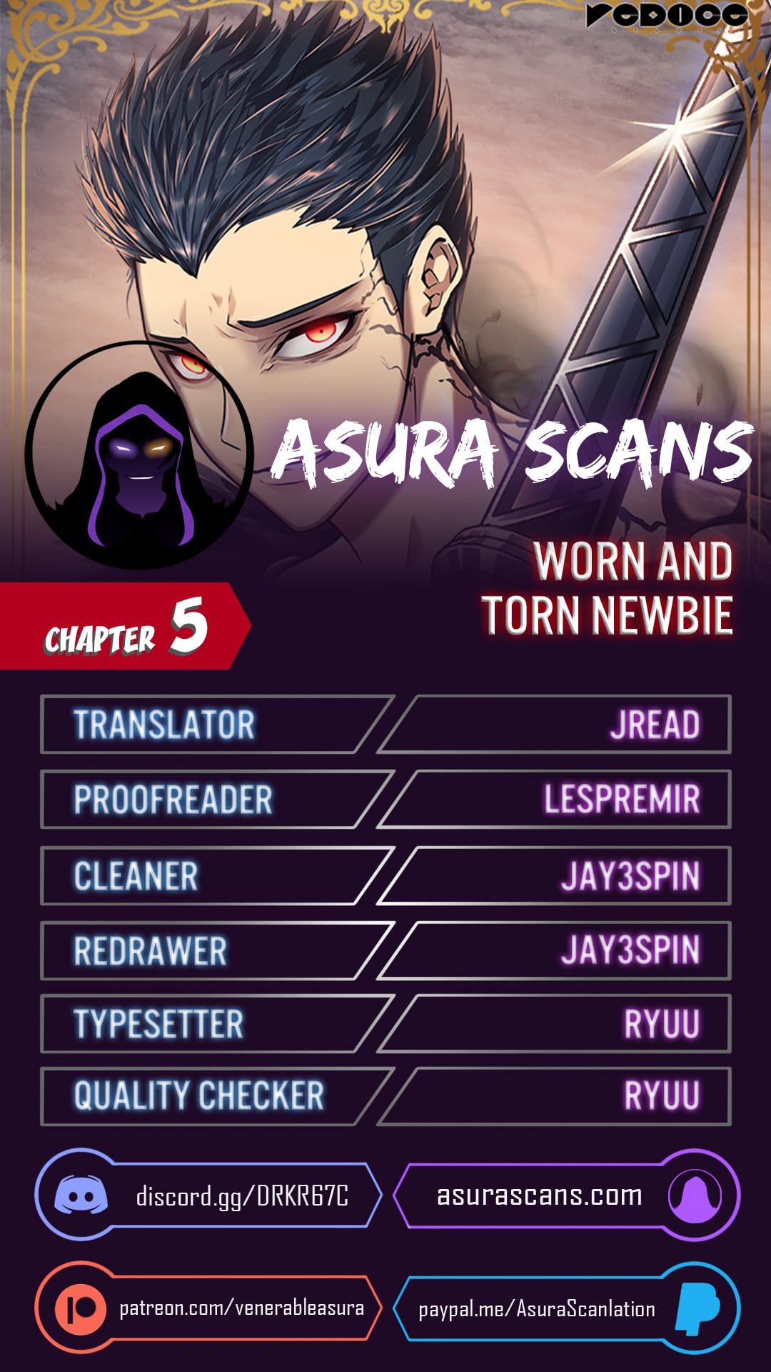 Worn and Torn Newbie Chapter 5 page 1 - Chapter 5