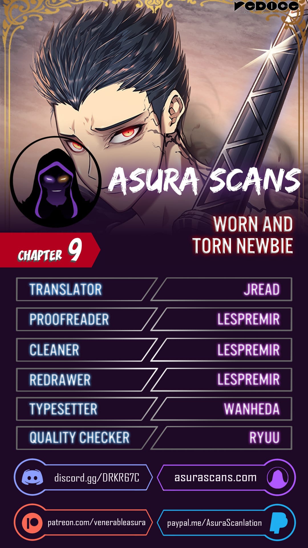 Worn and Torn Newbie Chapter 9 page 1 - Chapter 9