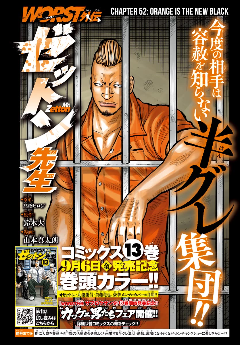 Worst Gaiden Mr. Zetton Chapter 52 page 2 - Chapter 52: Orange is the New Black