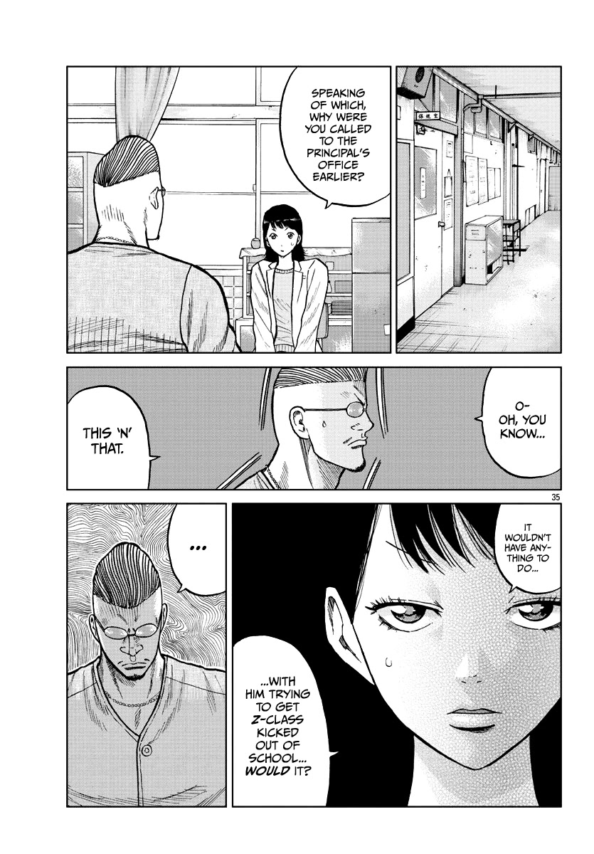 Worst Gaiden Mr. Zetton Chapter 9 page 35 - Chapter 9: Blackboard Jungle
