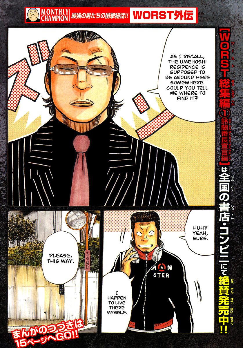 Worst Gaiden Chapter 1.2 page 4 - Chapter 1 v2 : Gaiden Chapter 1