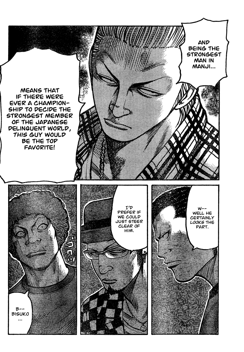 Worst Chapter 103 page 35 - Chapter 103: The Manji Empire, Kuzugami Group, Third Generation President