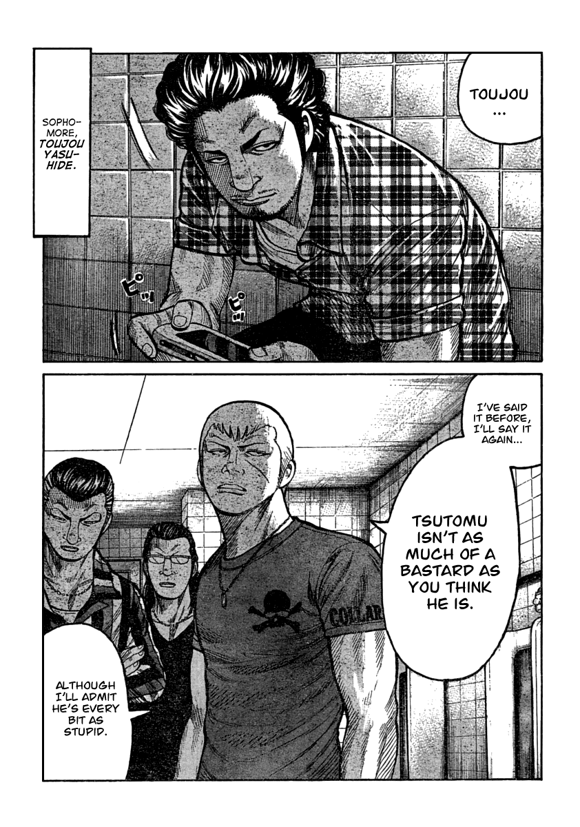 Worst Chapter 105 page 12 - Chapter 105: That Day in the Afternoon On The Roof...
