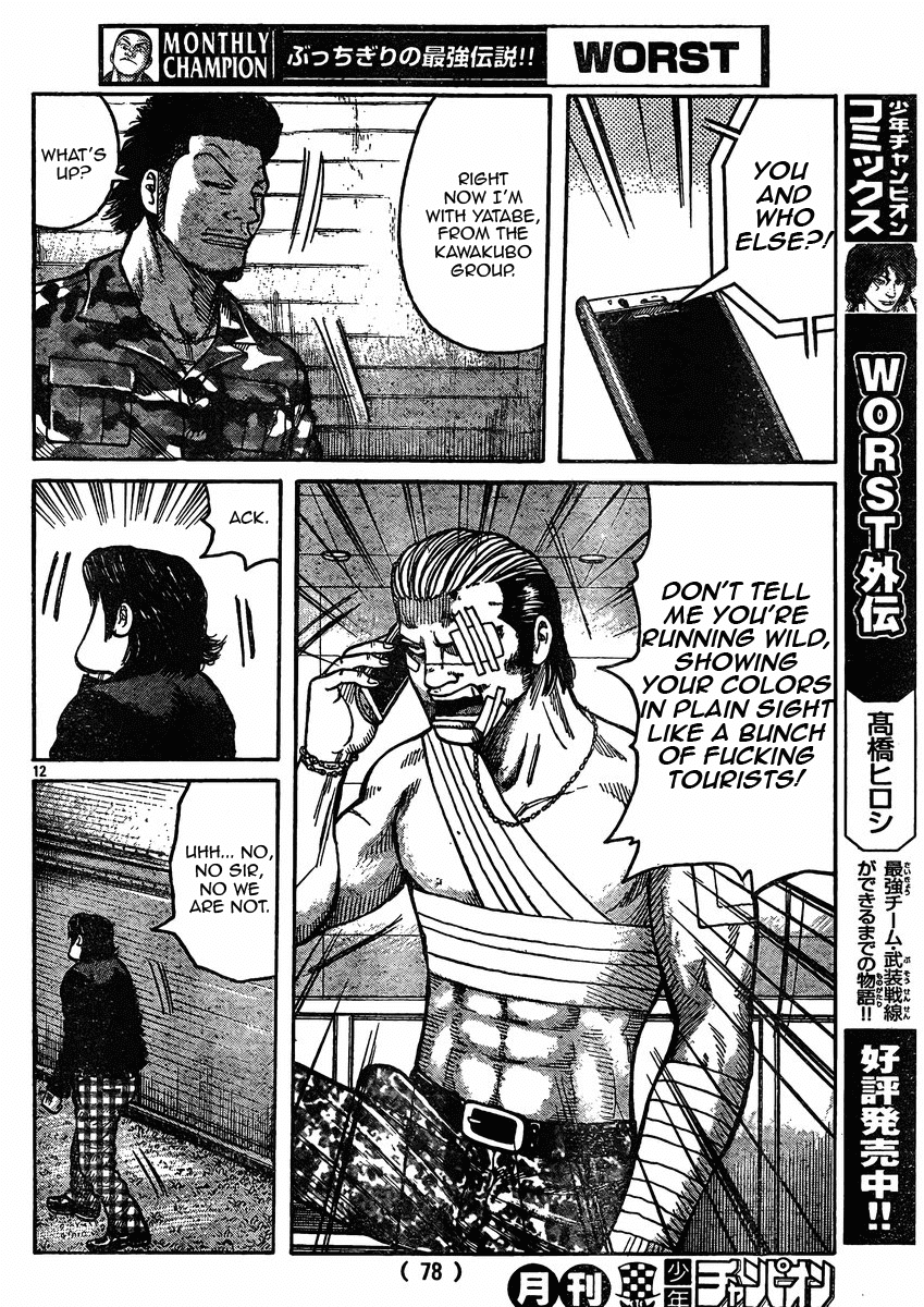 Worst Chapter 119 page 12 - Chapter 119: Brothers