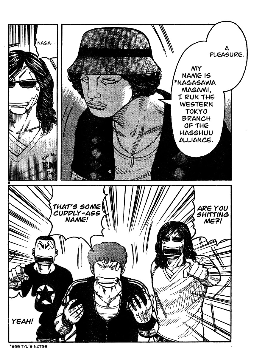 Worst Chapter 123 page 8 - Chapter 123: Fight, Boys!