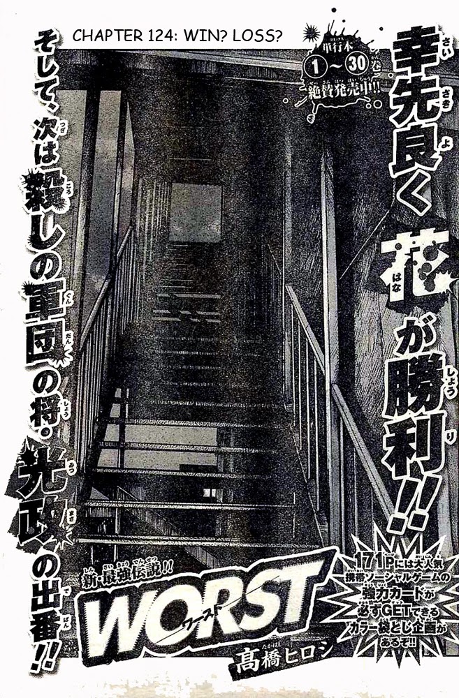 Worst Chapter 124 page 1 - Chapter 124: Win? Loss?