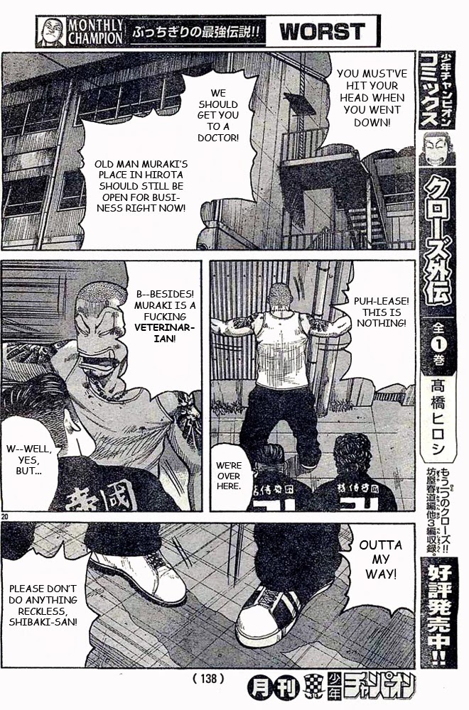 Worst Chapter 124 page 20 - Chapter 124: Win? Loss?