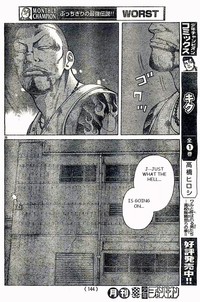 Worst Chapter 124 page 25 - Chapter 124: Win? Loss?