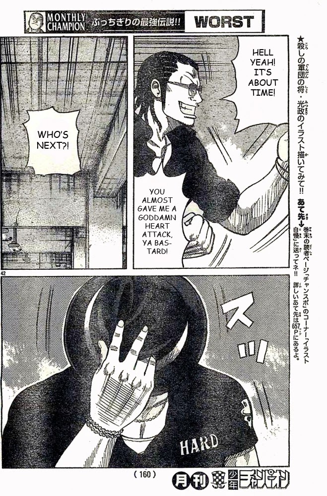 Worst Chapter 124 page 41 - Chapter 124: Win? Loss?