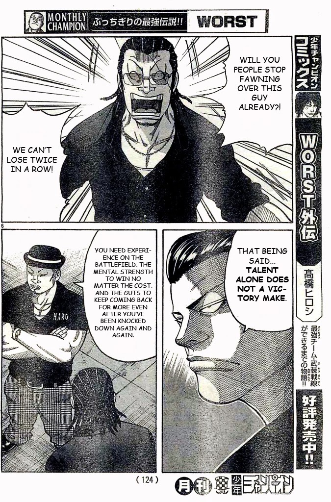 Worst Chapter 124 page 6 - Chapter 124: Win? Loss?