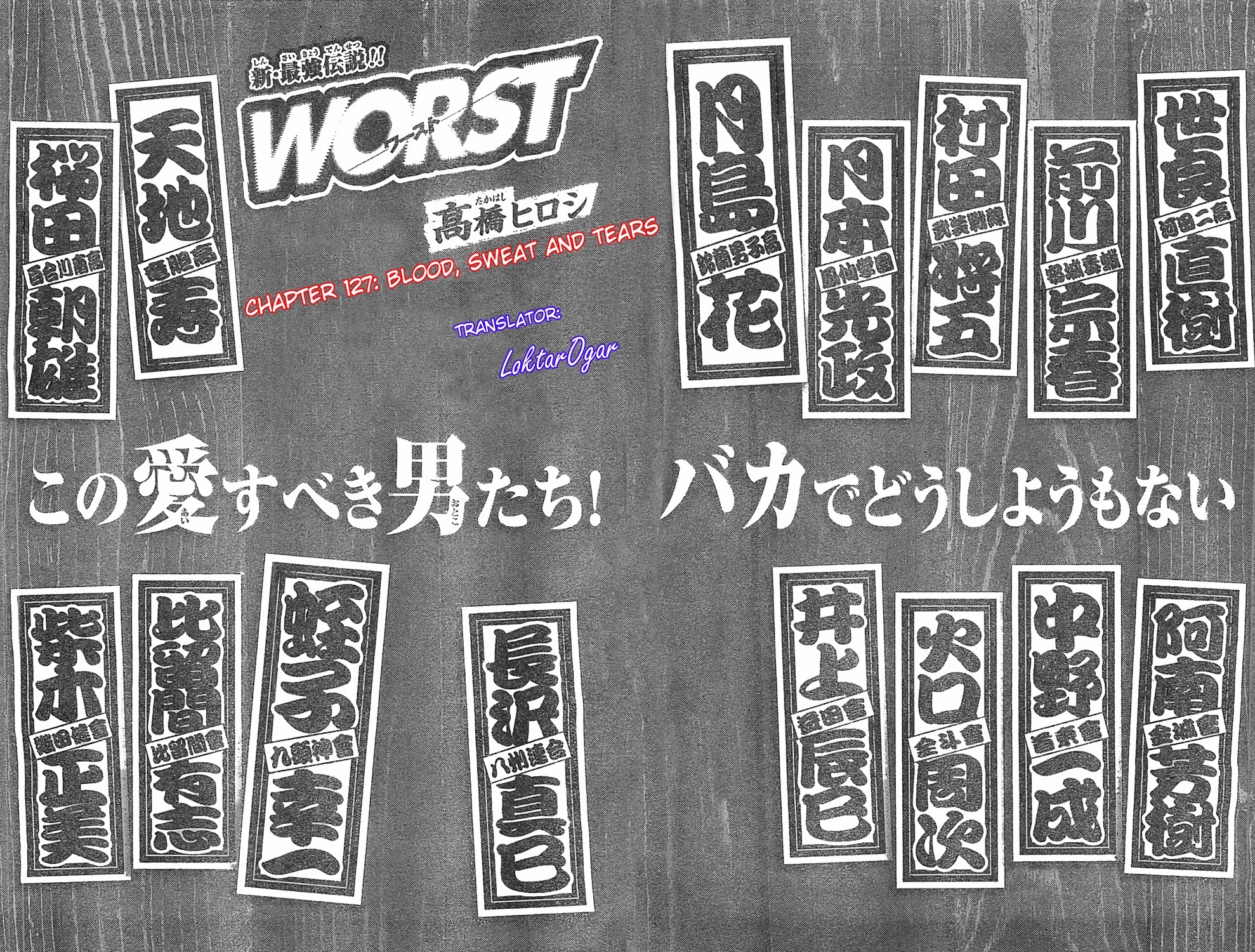 Worst Chapter 127 page 5 - Chapter 127: Blood, Sweat and Tears