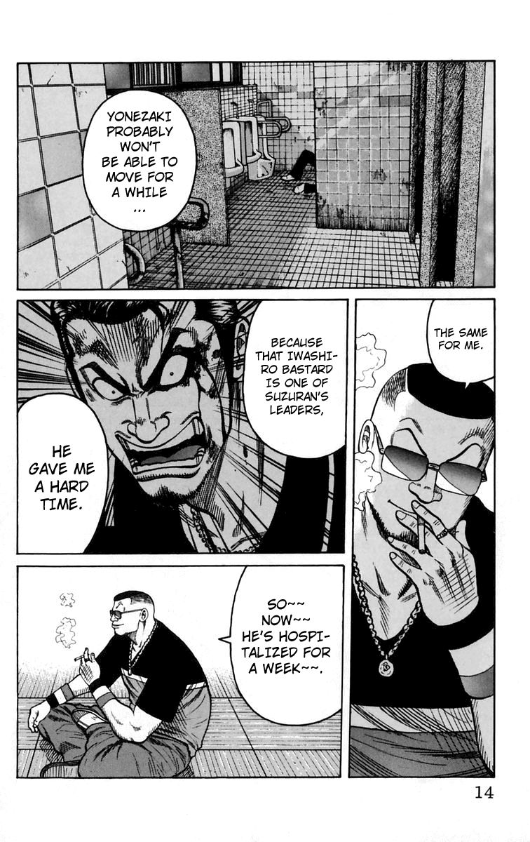 Worst Chapter 13 page 14 - Chapter 13: The Sound of Rain is the Tone of the Counterattack