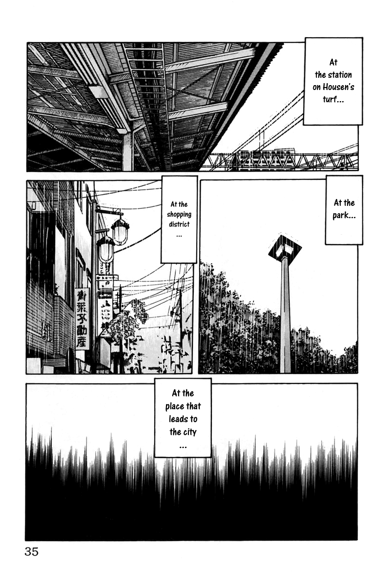 Worst Chapter 13 page 35 - Chapter 13: The Sound of Rain is the Tone of the Counterattack