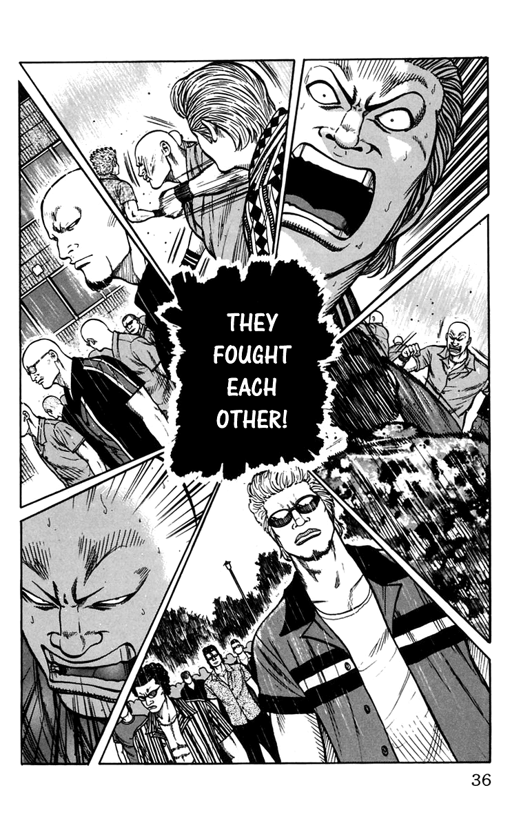 Worst Chapter 13 page 36 - Chapter 13: The Sound of Rain is the Tone of the Counterattack