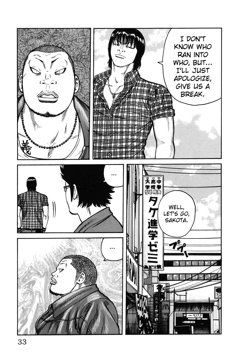 Worst Chapter 21 page 35 - Chapter 21: Tenchi Hongan Nishite Fukuryouhoushuu