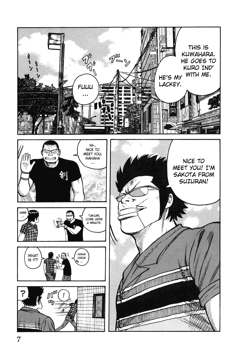 Worst Chapter 21 page 9 - Chapter 21: Tenchi Hongan Nishite Fukuryouhoushuu