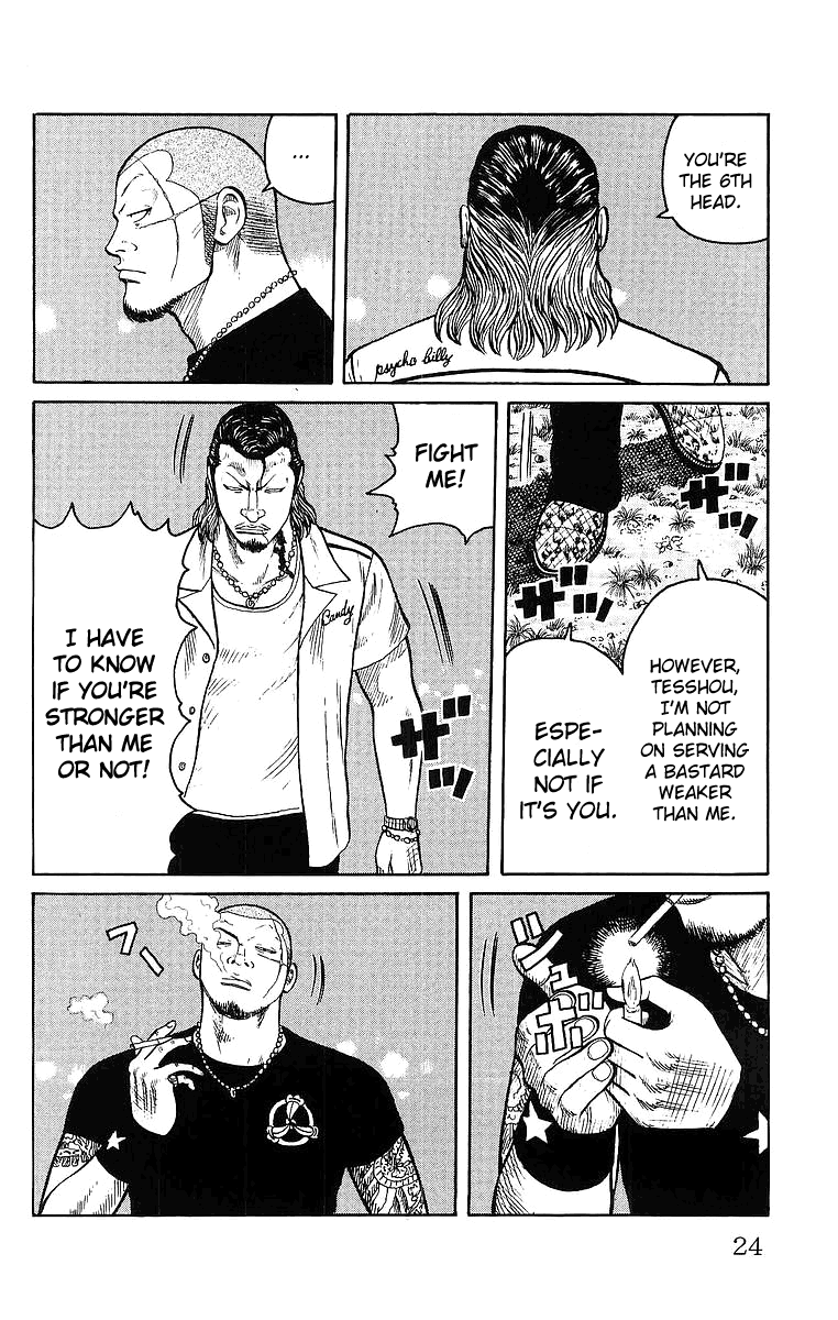Worst Chapter 25 page 25 - Chapter 25: The 6ths´s Whereabouts and Chiharu´s Smile