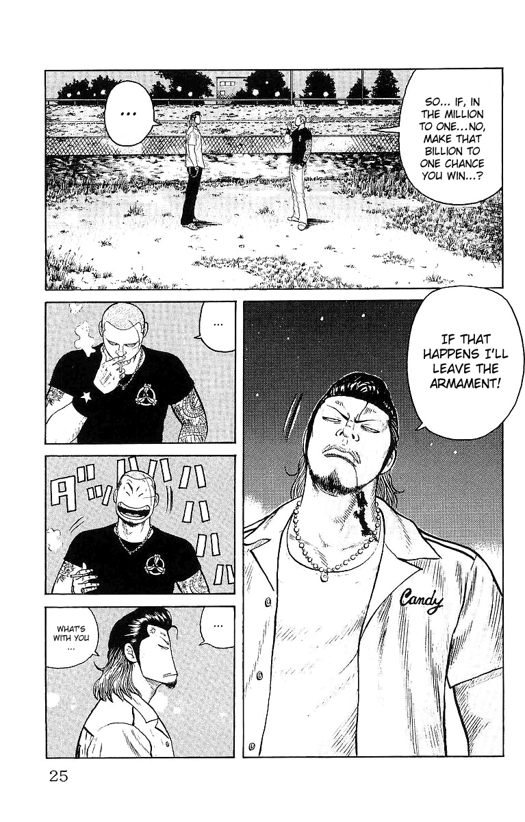 Worst Chapter 25 page 26 - Chapter 25: The 6ths´s Whereabouts and Chiharu´s Smile