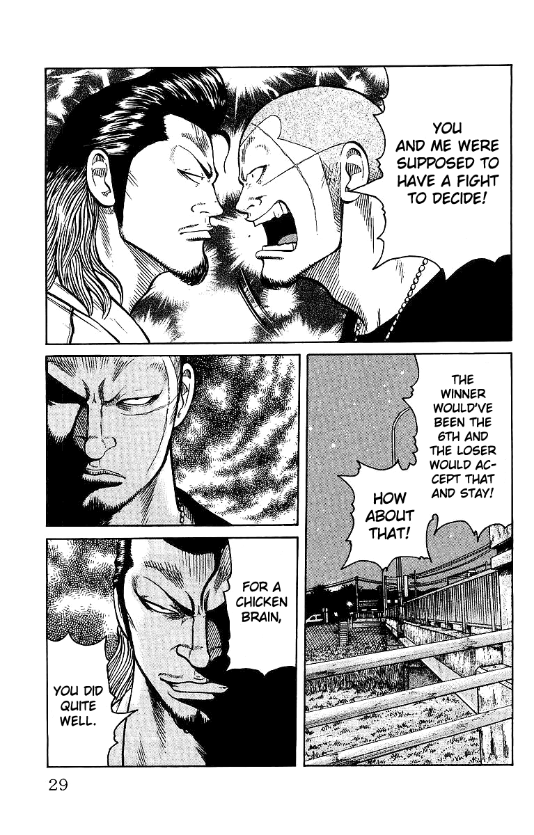 Worst Chapter 25 page 30 - Chapter 25: The 6ths´s Whereabouts and Chiharu´s Smile