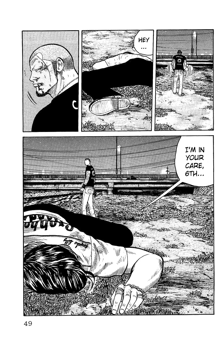 Worst Chapter 25 page 50 - Chapter 25: The 6ths´s Whereabouts and Chiharu´s Smile