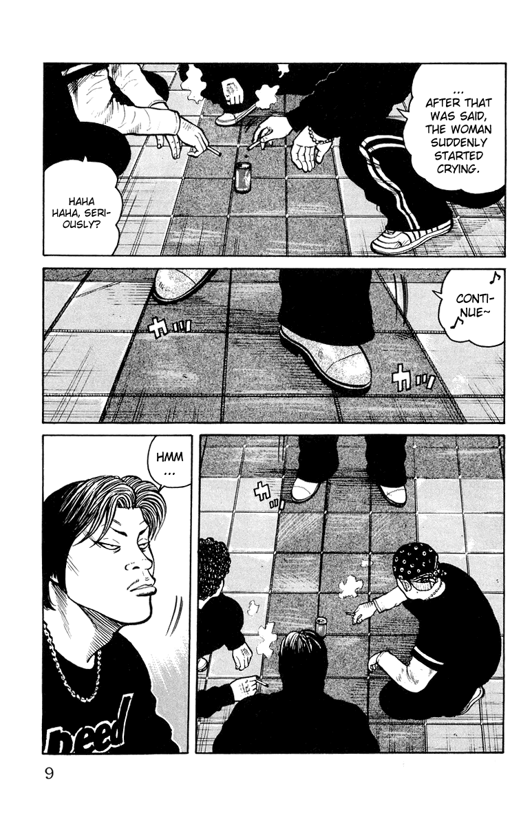 Worst Chapter 29 page 12 - Chapter 29: The Ring Tone is the "Battles Without Honor and Humanity" Theme Song