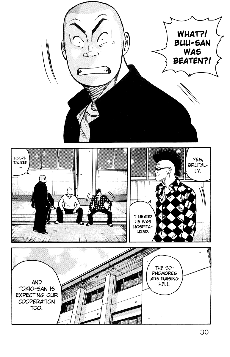 Worst Chapter 29 page 33 - Chapter 29: The Ring Tone is the "Battles Without Honor and Humanity" Theme Song