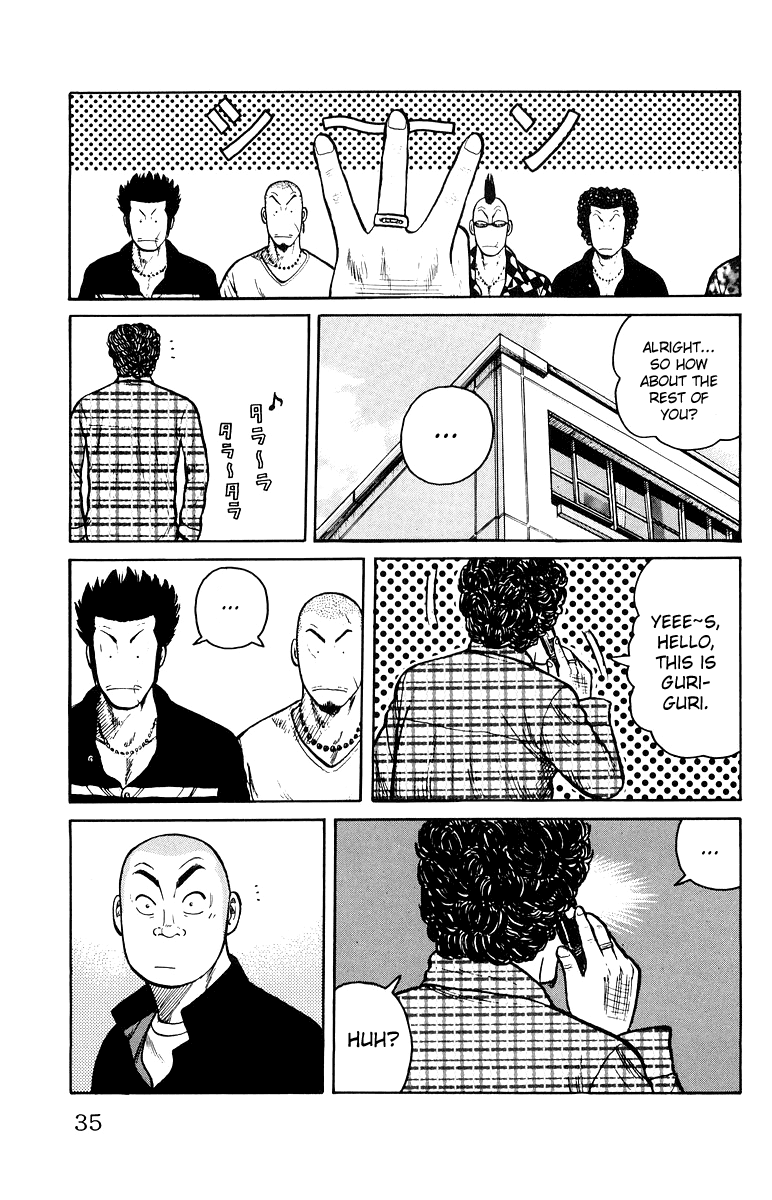 Worst Chapter 29 page 38 - Chapter 29: The Ring Tone is the "Battles Without Honor and Humanity" Theme Song